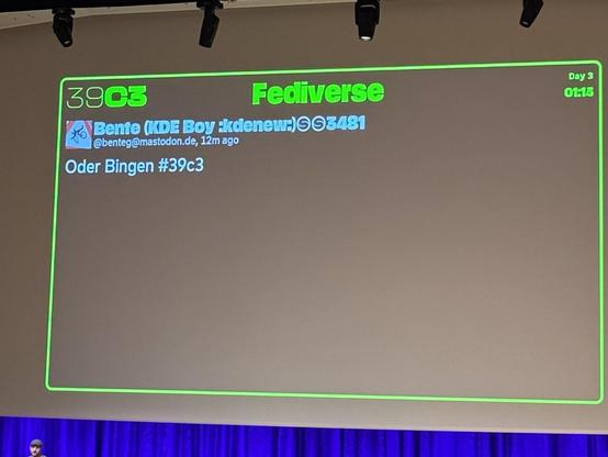 der post, auf den ich antworte, auf dem 39c3-infobeamer